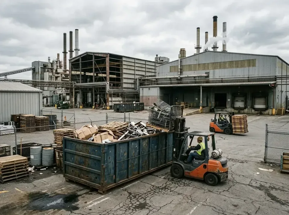 industrial-factory-scrap-conta-003 — frequently asked questions, Cheap Roll-off Dumpster Rentals in Woodbourne, PA